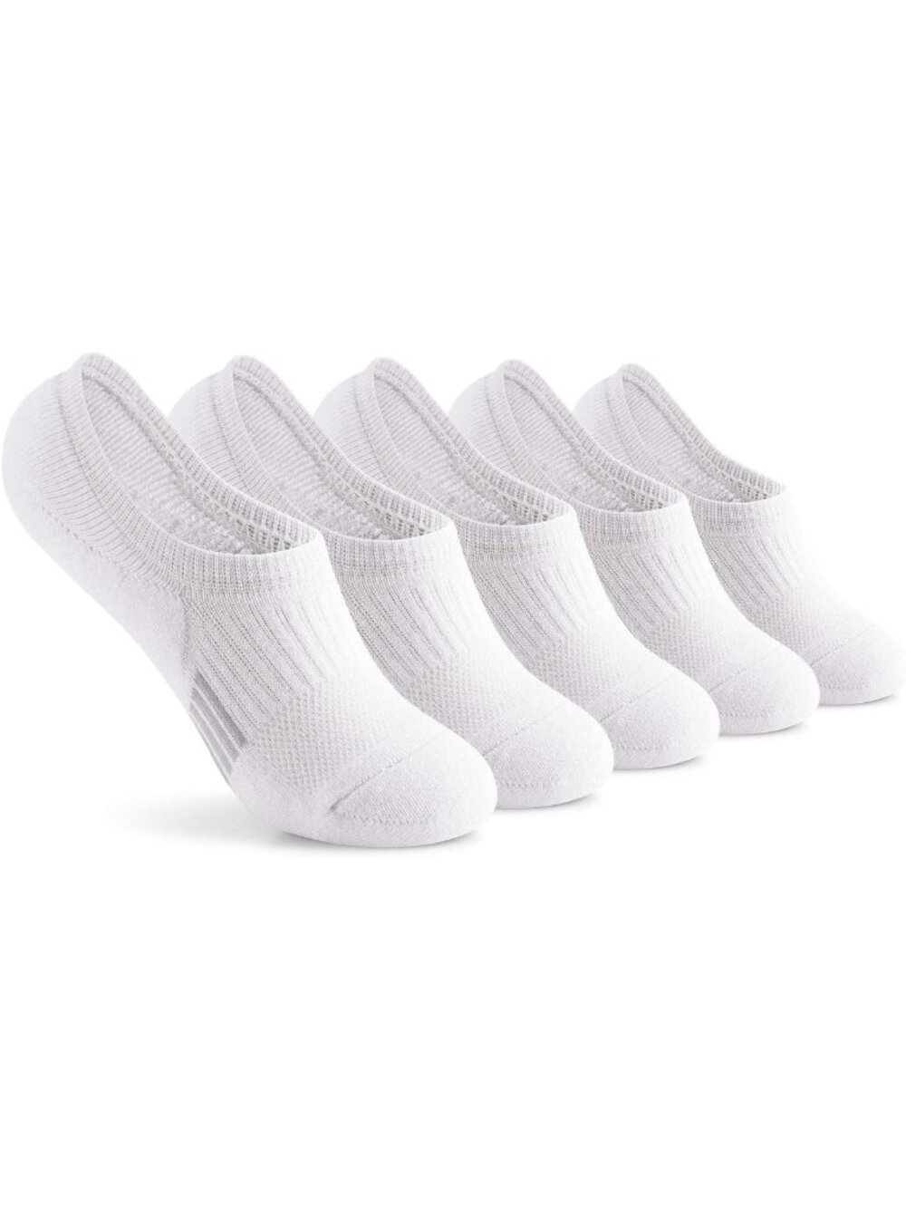 Cushioned No Show Athletic Ankle Socks for Women - Low Cut Running Socks